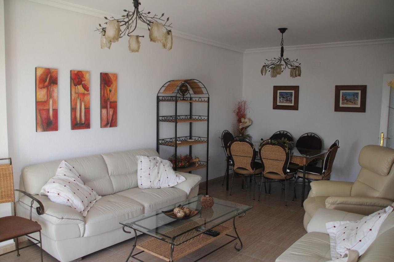Apartamento En Primera Linea De Playa, Con Vistas A La Playa Y Con Wifi Roquetas de Mar Exterior photo
